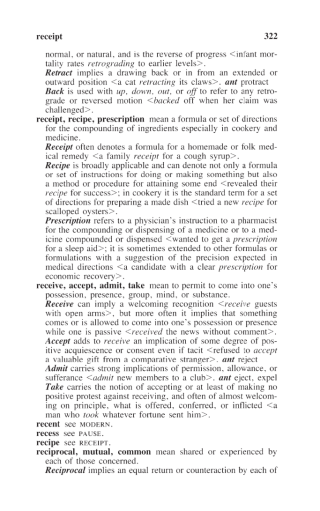 The Merriam-Webster Dictionary of Synonyms and Antonyms