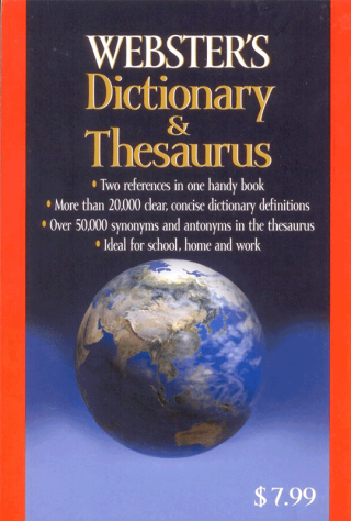 Webster's Dictionary &amp; Thesaurus