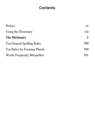 Webster's Dictionary for Students
