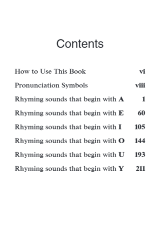 Webster's Rhyming Dictionary